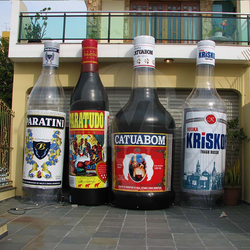 Réplicas Garrafas Infláveis Promocionais - PARATUDO