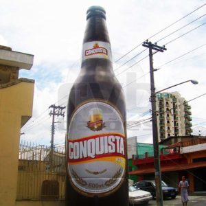 Garrafa Inflável Cerveja Conquista
