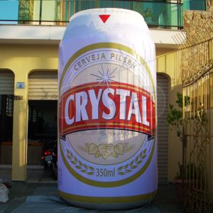 Lata Inflável Cerveja Cristal