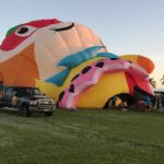 Inicio do teste do balão de formato especial (special shape) “Monkey King”