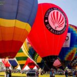 Balão da Escola Brasileira de Balonismo em Torres.