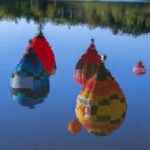 Balões com a qualidade RVB no pódio do 30º Campeonato Brasileiro de Balonismo em Boituva