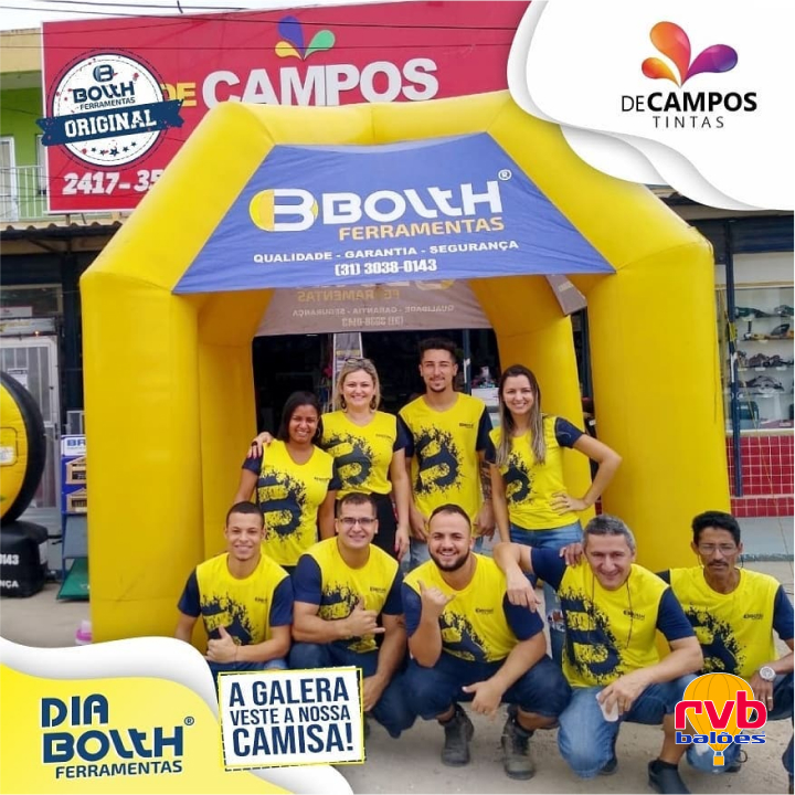 Tenda Inflável - Bolth Ferramentas