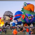 Termina mais um festival de balonismo em Albuquerque