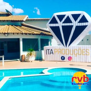 Balões Infláveis Personalizados Logotipo Ita