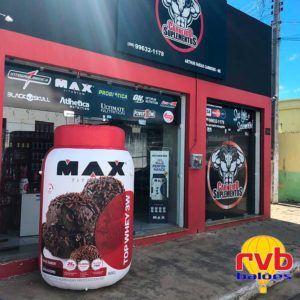 Balões Infláveis Personalizados Réplica Max Titanium