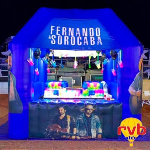 Tendas Inflaveis em Shows e Eventos Fernando e Sorocaba
