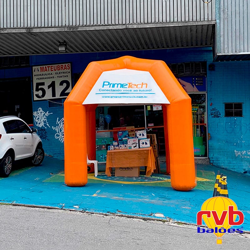 Case de Sucesso Tenda Inflavel Primetech