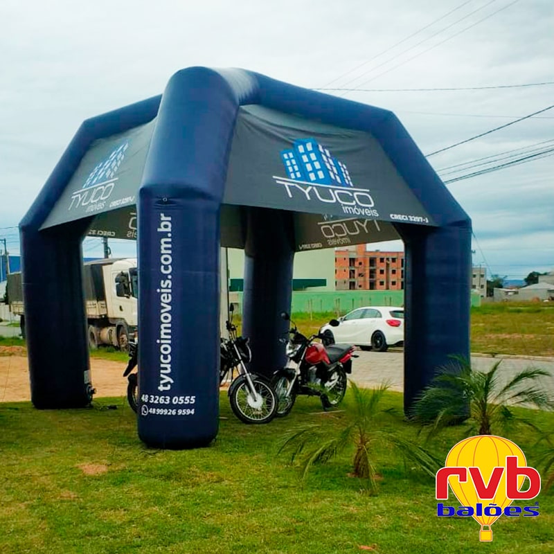Marketing Imobiliário com Infláveis Promocionais Tyuco Imóveis