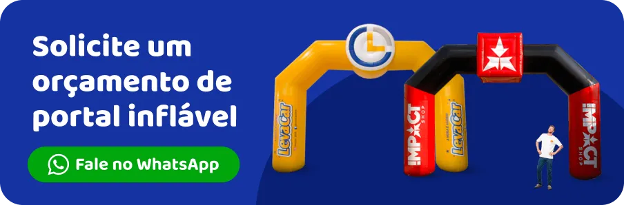 Solicite um orçamento de portal inflável