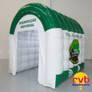Túnel Inflável de Desinfecção Hidromotor