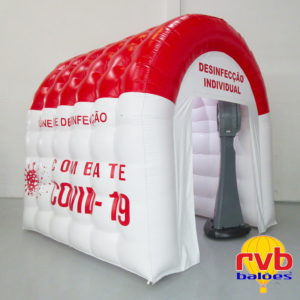 Túnel Inflável de Desinfecção RVB