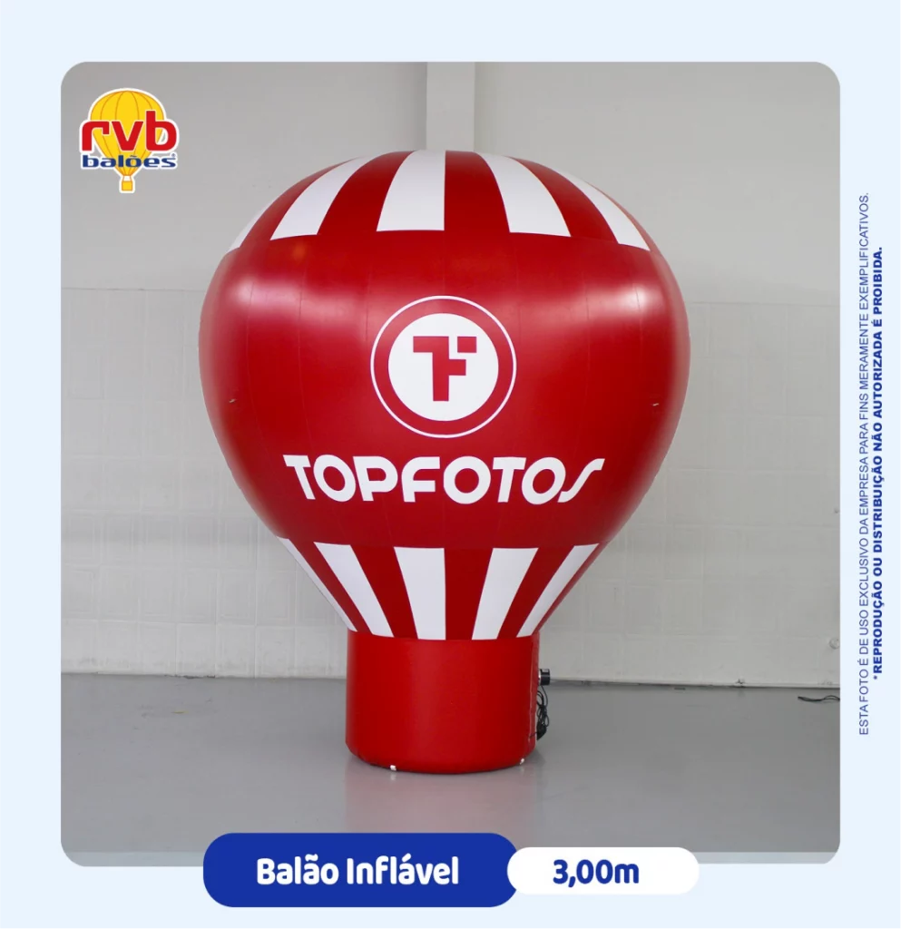 Balão Inflável - 3metros - TopFotos