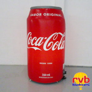 LATA INFLAVEL PROMOCIONAL COCA COLA