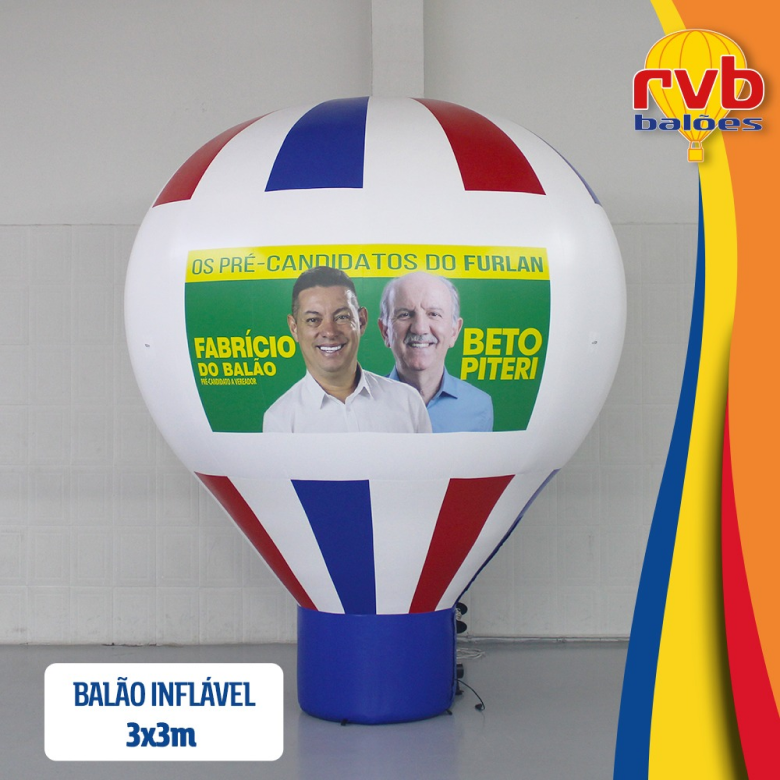Balão Inflável para candidato a vereador