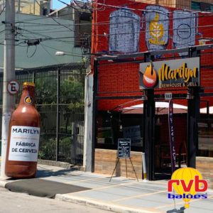 GARRAFA INFLAVEL PROMOCIONAL MARILYN