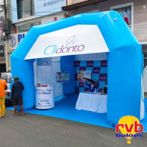 Promocao de Eventos Tenda Inflavel Clidonto