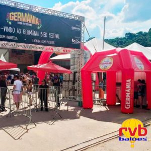 Retorno dos eventos Tenda Inflavel Germania