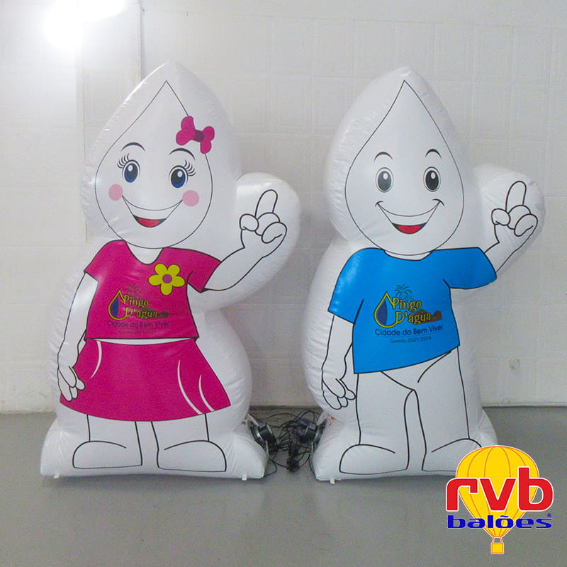 Mascote Inflavel Ze Gotinha