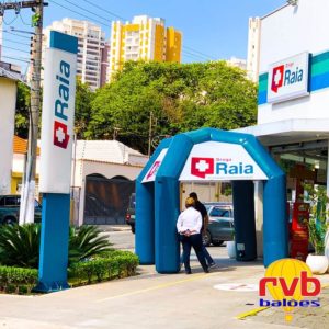 Tenda Inflável Fármacia Droga Raia