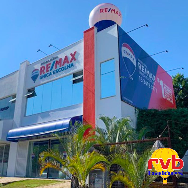 Case de Sucesso Remax Balao Inflavel