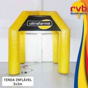 Tenda Inflavel Gigante 3x3 Classica Ultrafarma