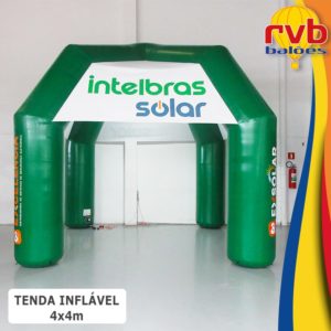 Tenda Inflavel Gigante 4x4 Classica Intelbras