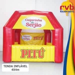 Tenda Inflavel Gigante 4x4 Classica Serjao