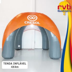 Tenda Inflavel Gigante 4x4 Iglu Cresol