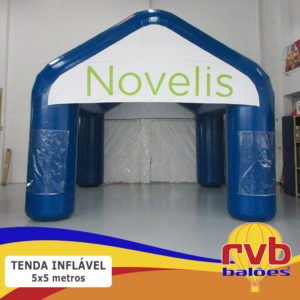 Tenda Inflavel Gigante 5x5 Casinha Novelis