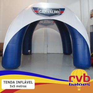 Tenda Inflavel Gigante 5x5 Iglu Irmaos Carvalho