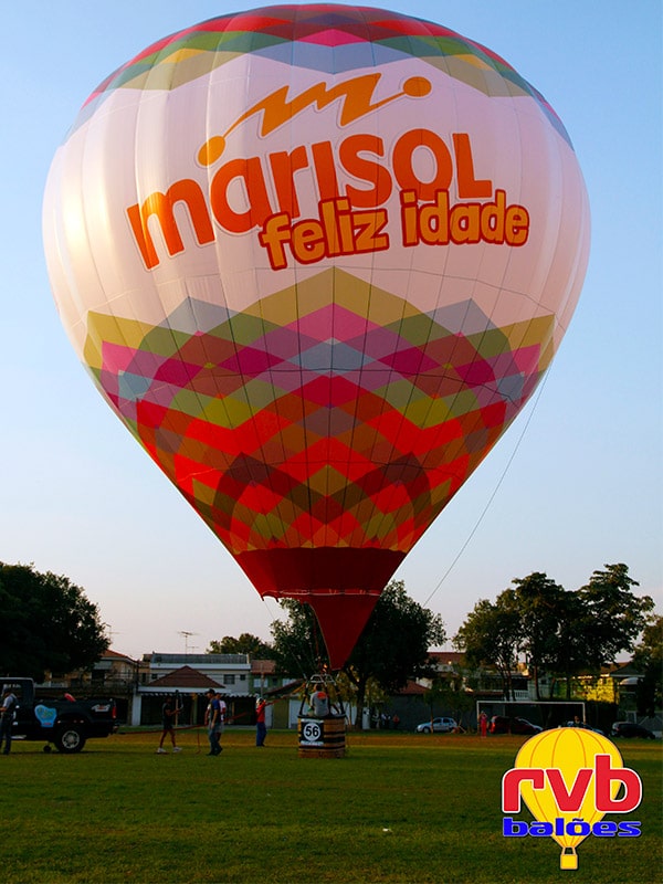 voo cativo balao Marisol