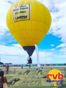 voo cativo balao Santos