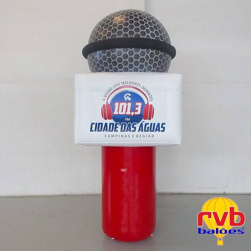 Divulgacao de Radio Replica Microfone Cidade das Aguas