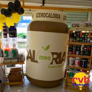 Marketing para Academias Pote Inflavel Caloria