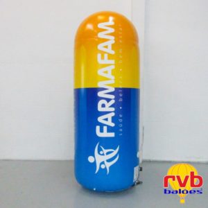 Replica Inflavel Promocional Comprimido Farmafam