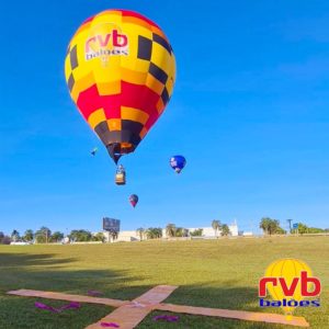 copa brasil de balonismo Luis Silvestre no alvo