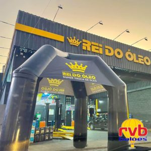 Marketing de alto impacto Tenda Rei do Oleo