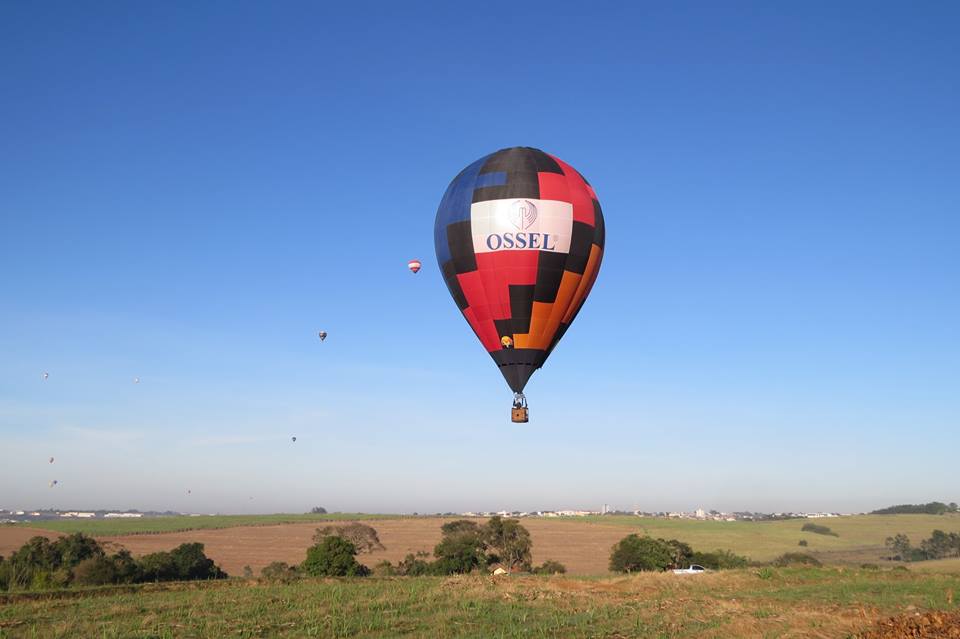 OSSEL patrocinou o piloto Marcos Paulo no Campeonato Brasileiro de Balonismo em Boituva