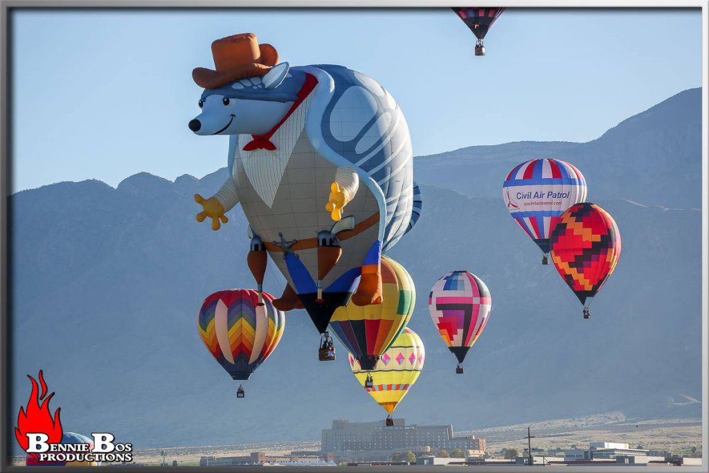 Terminou mais um festival de balonismo em Albuquerque