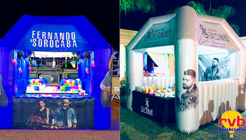 Tendas infláveis em shows e eventos: potencialize o marketing dos seus produtos!