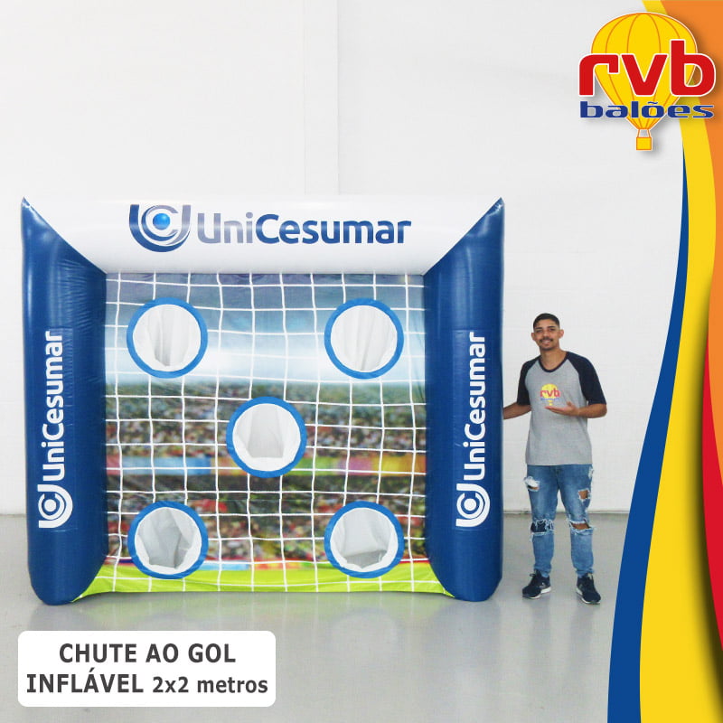Chute ao Gol Inflavel UniCesumar