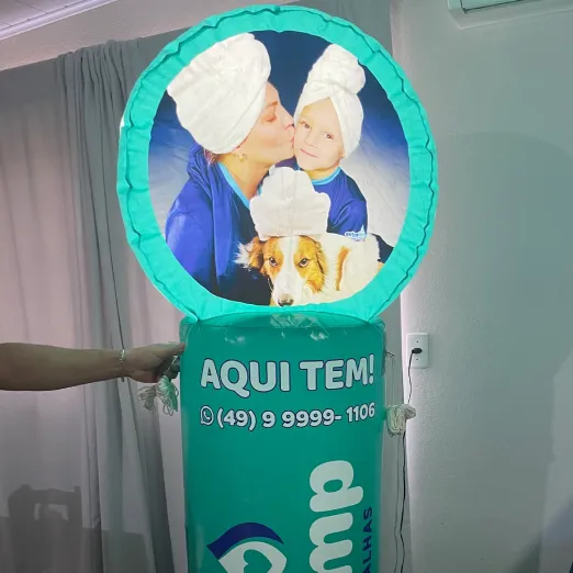 Depoimento Do Cliente Extralimp Sobre Totem Inflável Para Lavanderia