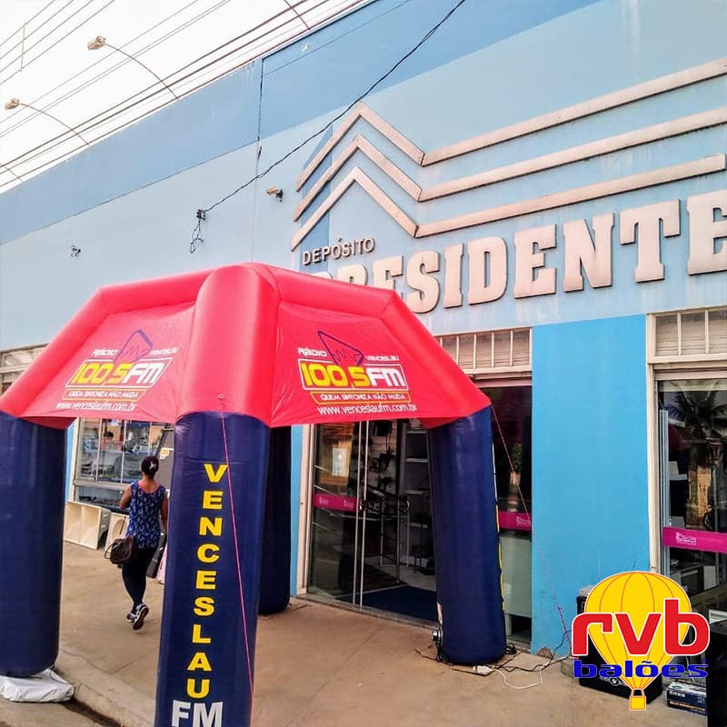 Divulgacao de Radio Tenda Inflavel Venceslau FM