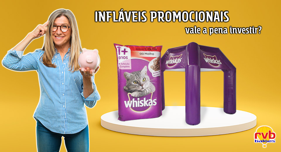Vale a pena investir em infláveis promocionais?