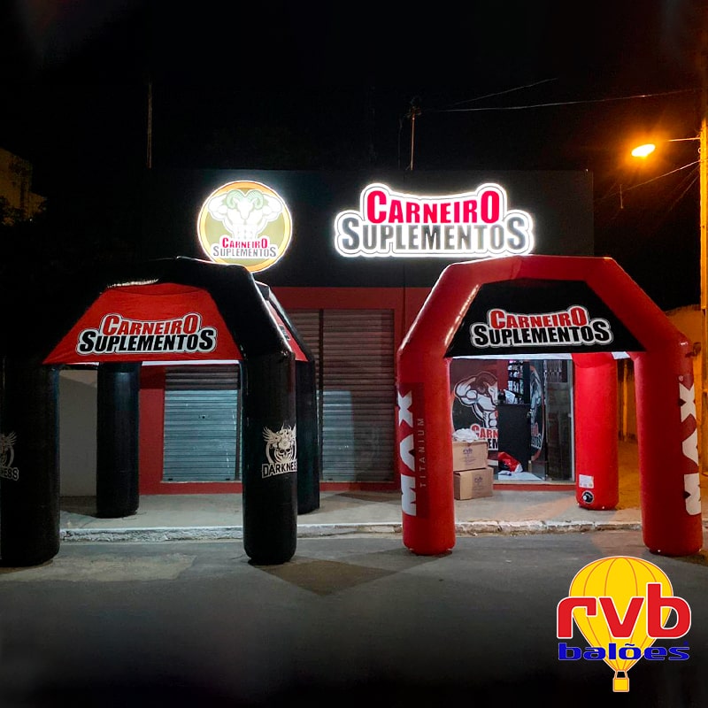 Marketing para Academias Tenda Inflavel Carneiro