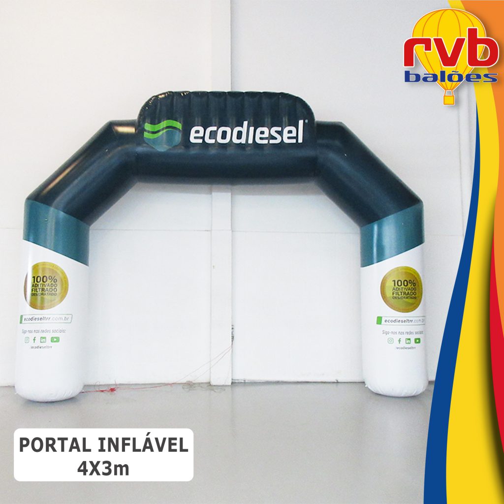 Portal Inflável 4x3m - ECODIESEL 10039 1