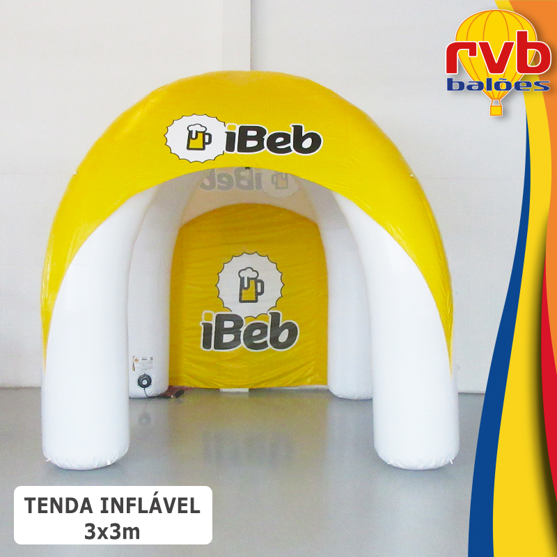 Tenda Inflável 3x3m - Ibeb