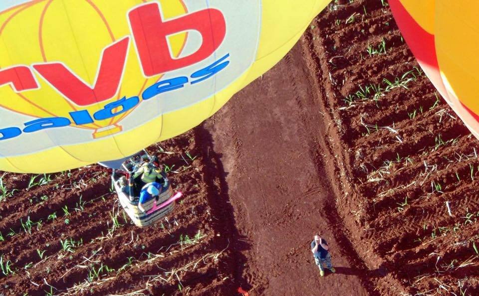 Time RVB está pronto para mais um brasileiro de balonismo