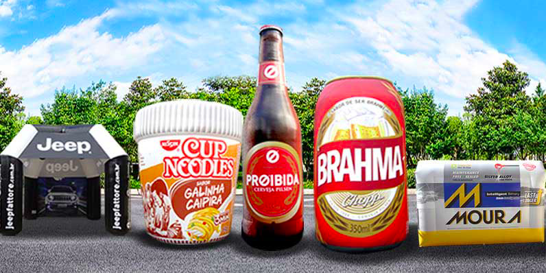 4 Segmentos que podem usar os infláveis promocionais com maior efetividade